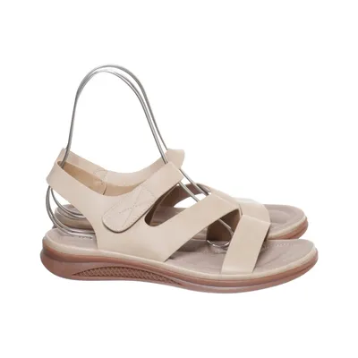 Sandals (Beige) from Siketu Polyurethane