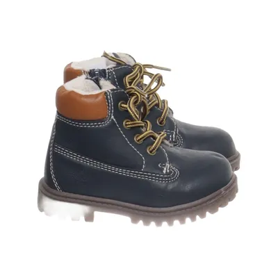 Veterlaarzen (Blauw, Geel) van Bobbi Shoes Imitatieleer, Polyester