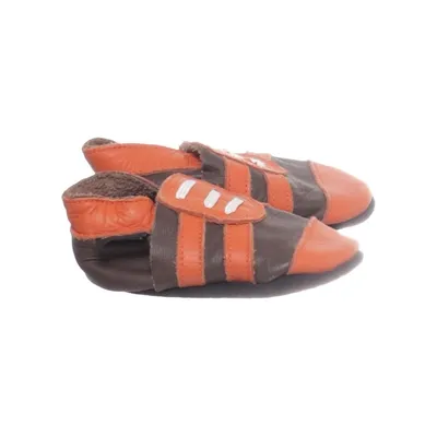 Baby booties (Brown, Orange, Multicolored) from Bobux Leather