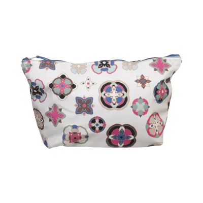 Trousse de toilette (Beige, Multicolore) de Tous Coton, Polyester
