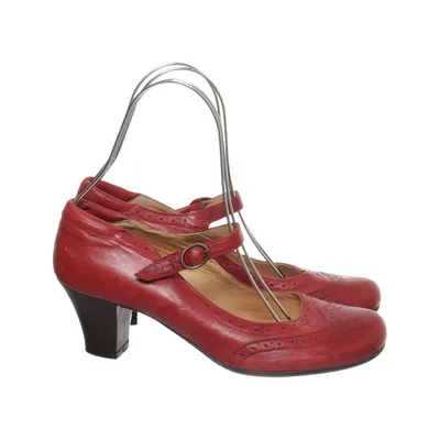 High Heels (Rot) von Riccardo Cartillone Leder