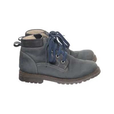 Schnürstiefel (Blau) von Bambi Leder