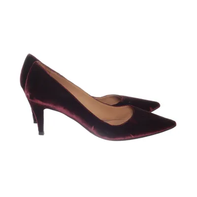 Pumps (Red) from Pura Lopez Leather