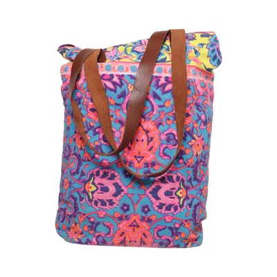 Sac à bandoulière (Bleu, Multicolore)