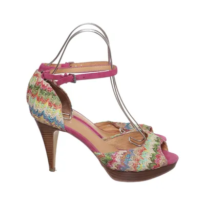 Sandaletten (Pink, Mehrfarbig) von Bianco Footwear Leder