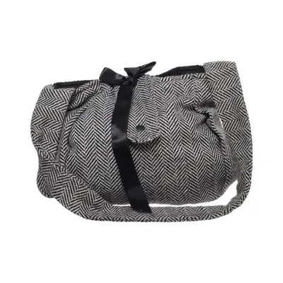 Shoulder-bag (Black, White) from Pionier