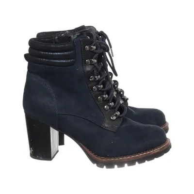Heeled boots (Blue) from Landrover Leather