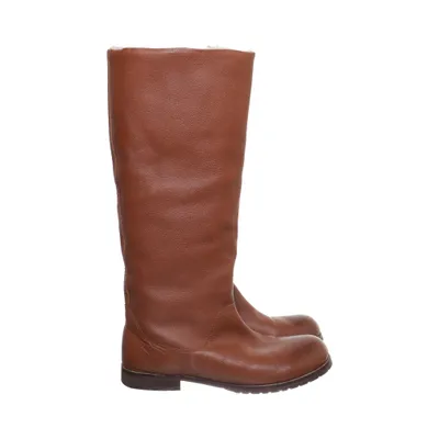 Bottes (Marron) de Görtz Acrylique, Cuir, Polyester