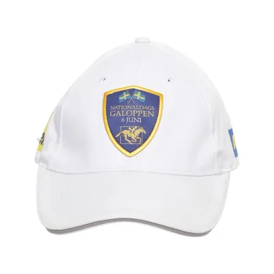 Baseball cap (White, Multicolored) from Neh Cotton