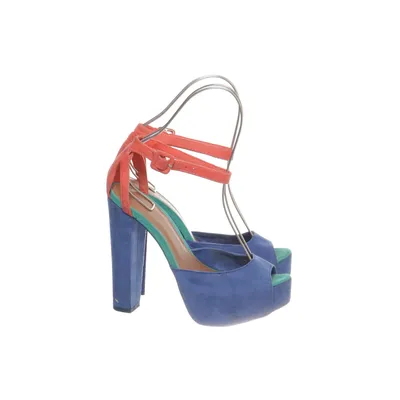 Sandaletten (Lila, Meerkleurig) van Bershka Suède