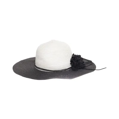 Zonnehoed (Zwart, Wit) Polyester