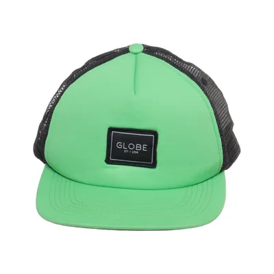 Casquette de camionneur (Vert, Noir) de Globe Polyester