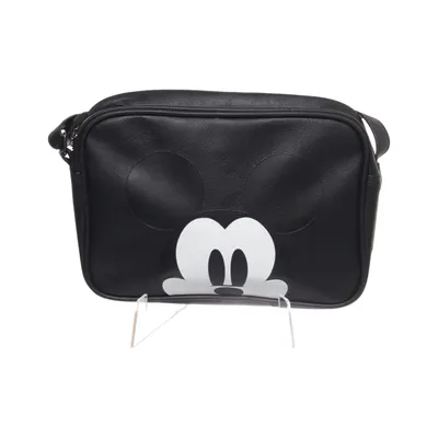 Shoulder-bag (Black, White) from Disney Polyurethane