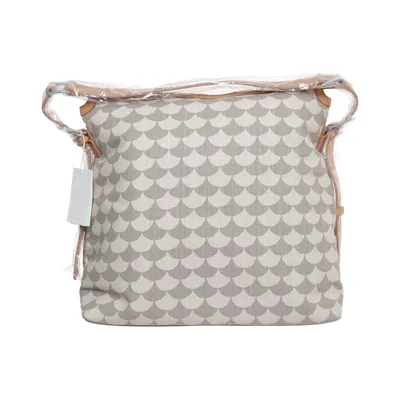 Sac à main (Beige, Gris) de Littlephant Coton, Cuir, Polyester