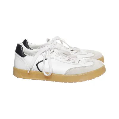 Sneakers (Wit, Grijs, Bruin) van Sioux Leer