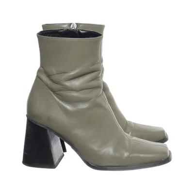 Bottes à talons (Vert) de Alohas Cuir