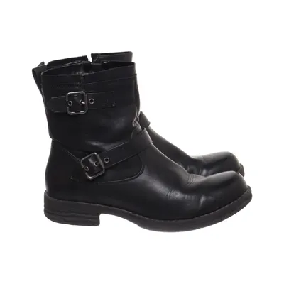 Ankle boots (Black) from OMG Leather