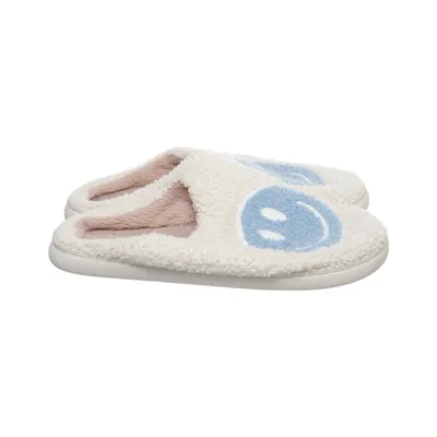 Slippers (Beige, Blauw)