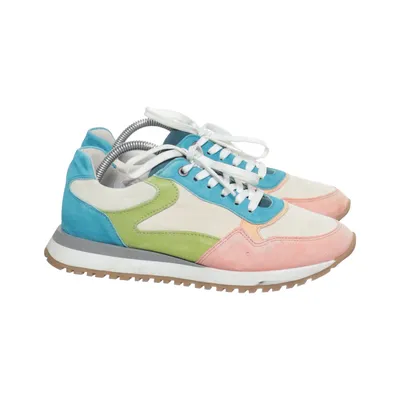 Sneakers (Beige, Meerkleurig) van La Shoe Leer