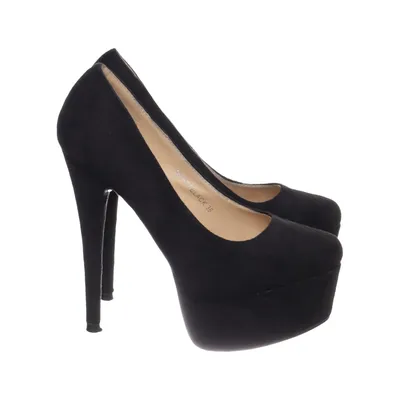 Pumps (Svart) från Mannika Mockaimitation