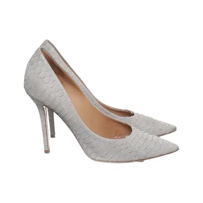 Pumps (Grau) von Salvatore Ferragamo Leder