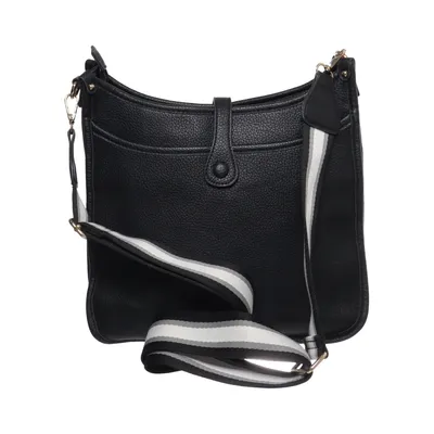Handtasche (Schwarz, Weiß, Grau) von Beverly Hills Polo Club