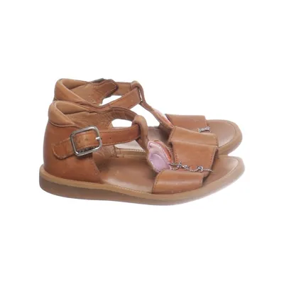 Sandales (Marron) de Pom d'Api Cuir