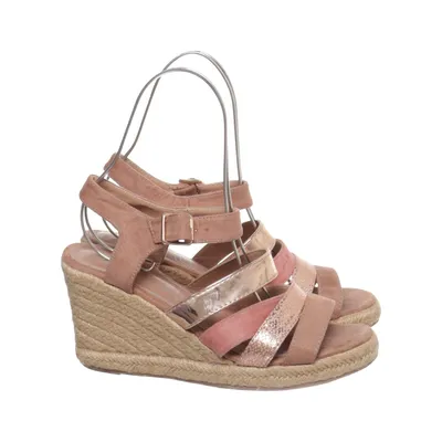 Wedges (Brown, Pink, Gold) from Vanessa Wu Leather