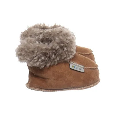Chaussons (Marron) de Wiberg of Sweden Cuir, Laine