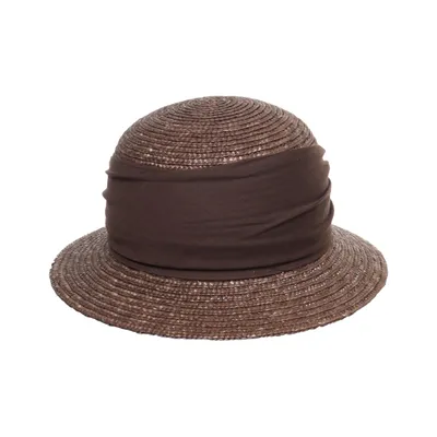 Cloche hat (Brown)