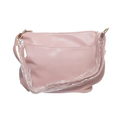 Axelremsväska (Rosa) från Usha Polyester, Polyuretan