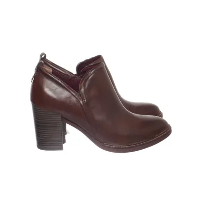 Heeled boots (Brown) from Tamaris Leather