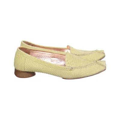 Loafers (Yellow) from Peperosa Leather