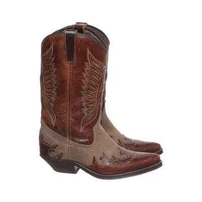 Cowboy boots (Brown, Beige) from Deichmann