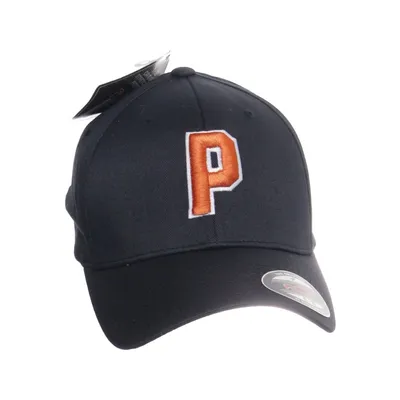 Honkbalpet (Blauw, Oranje) van Yupoong Katoen, Elastaan, Polyester