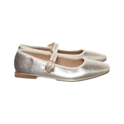 Ballerina's (Goud) van Ideal Shoes