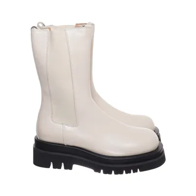 Bottines Chelsea (Beige, Noir) de Ldn