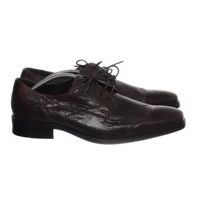 Derby shoes (Brown) from Borelli Leather