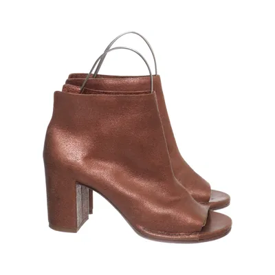 High heel sandals (Brown) from Roberto Del Carlo Leather
