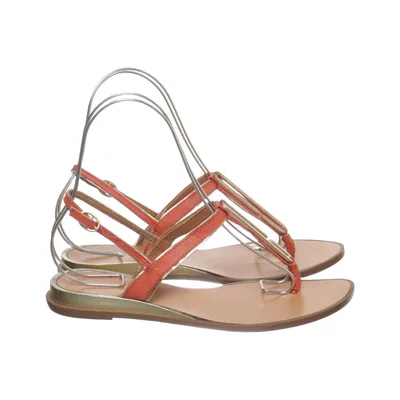 Sandals (Orange, Beige) from Never Mind