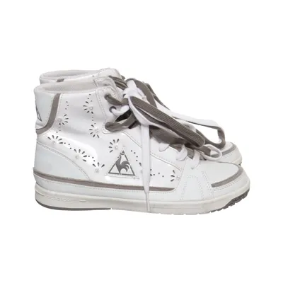Baskets (Blanc, Marron) de Le Coq Sportif Cuir