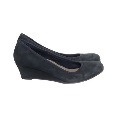 Wedges (Blue) from Varese Leather