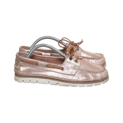 Boat shoes (Gold) from Sommerkind Leather