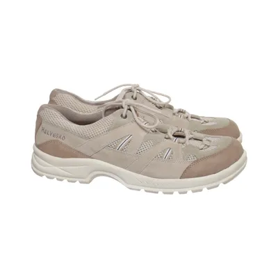 Trainers (Beige) from Helvesko Leather