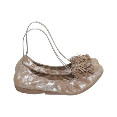Ballerinaskor (Beige, Silverfärgad) från Marc Art of Walking Skinn
