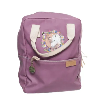 Backpack (Purple, Multicolored) from Miss Melody Cotton