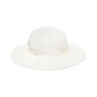 Bucket hat (Beige) van My Basic Katoen