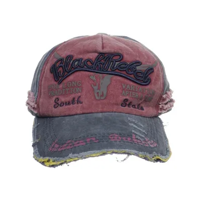 Casquette de baseball (Bleu, Multicolore) de Black Rebel Coton