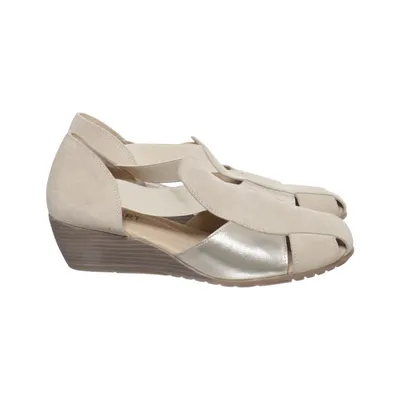 Chaussure compensées (Beige, Or) de Damart