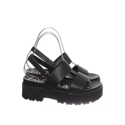 Sandals (Black) from Buffalo Faux leather